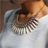 Chain Choker Chunky Statement Bib Necklace