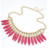 Chain Choker Chunky Statement Bib Necklace