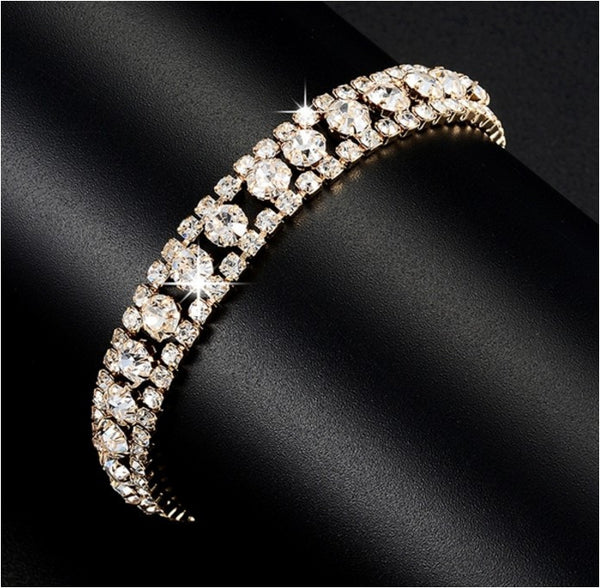 Hand-woven Beads Rhinestone Bracelets